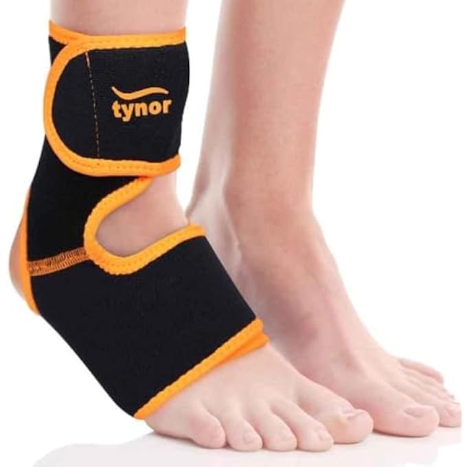 rayihni Ankle Protector H464010 Blk/Fluorescent Orang @Fs