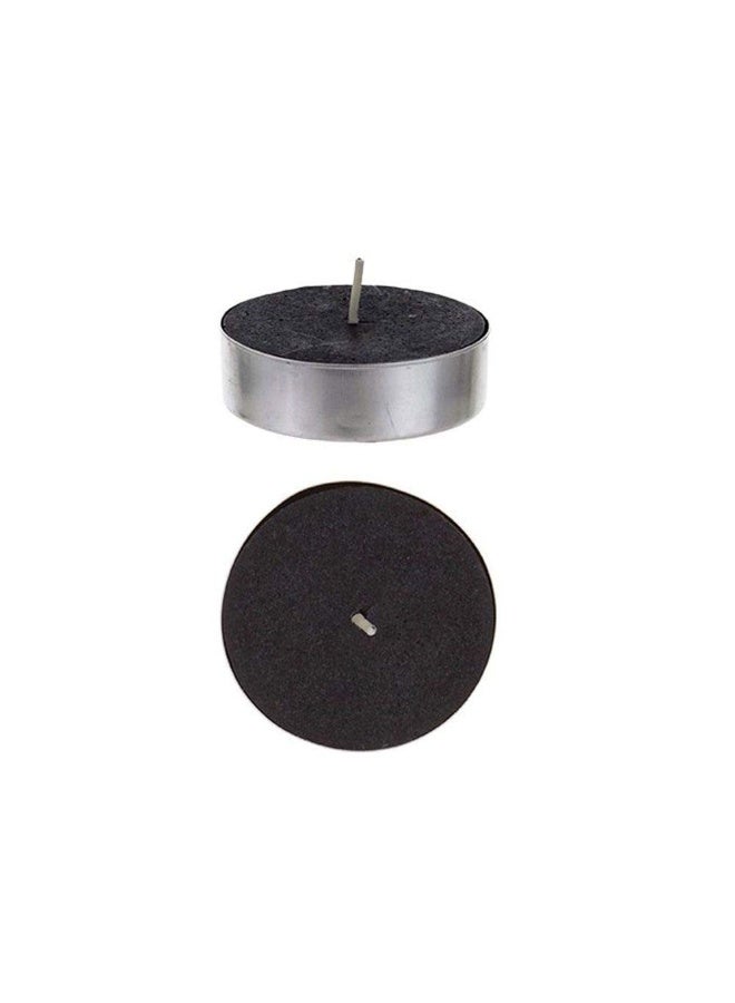 أتوراكوشون atorakushon® - 40 شمعة عائمة صغيرة (Tealight) سوداء، معطرة وعديمة الدخان - لتزيين حفلات عيد "ديوالي" - Image 2