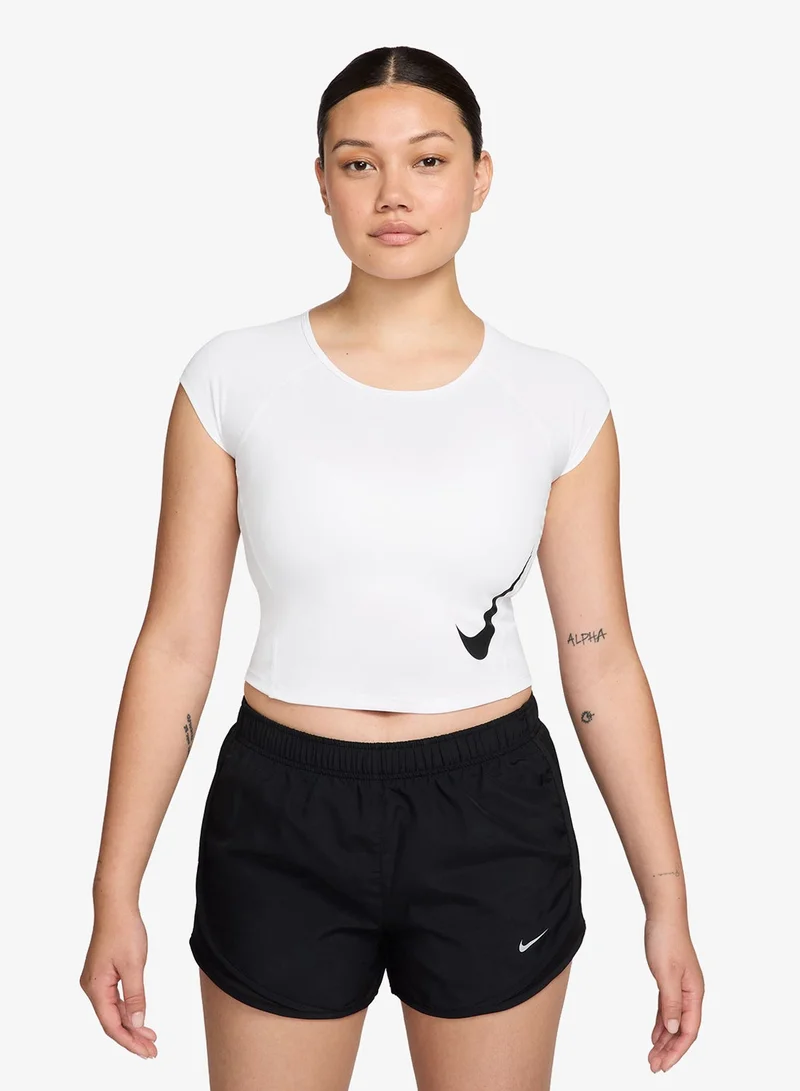 Nike W NK TEMPO SWOOSH RUN DF SS