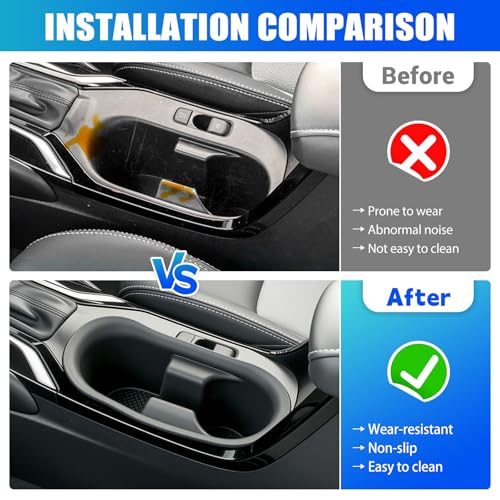Titibett Cup Holder Insert Fits for 2023-2026 Toyota Corolla Sedan Hatchback Console Organizer Cup Holder Compatible with Corolla Interior Accessories Center Console Storage Tray - Image 3
