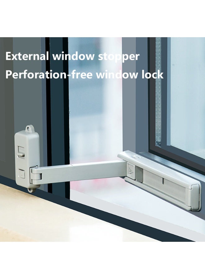 Window Lock Children Protection Window Restrictor Child Safety - Image 3