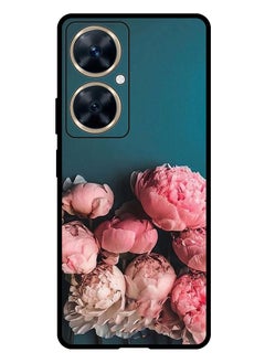Theodor Protective Case Anti Scratch Shock Proof Bumper Cover For Huawei Nova 11i Flowers  - Image 1