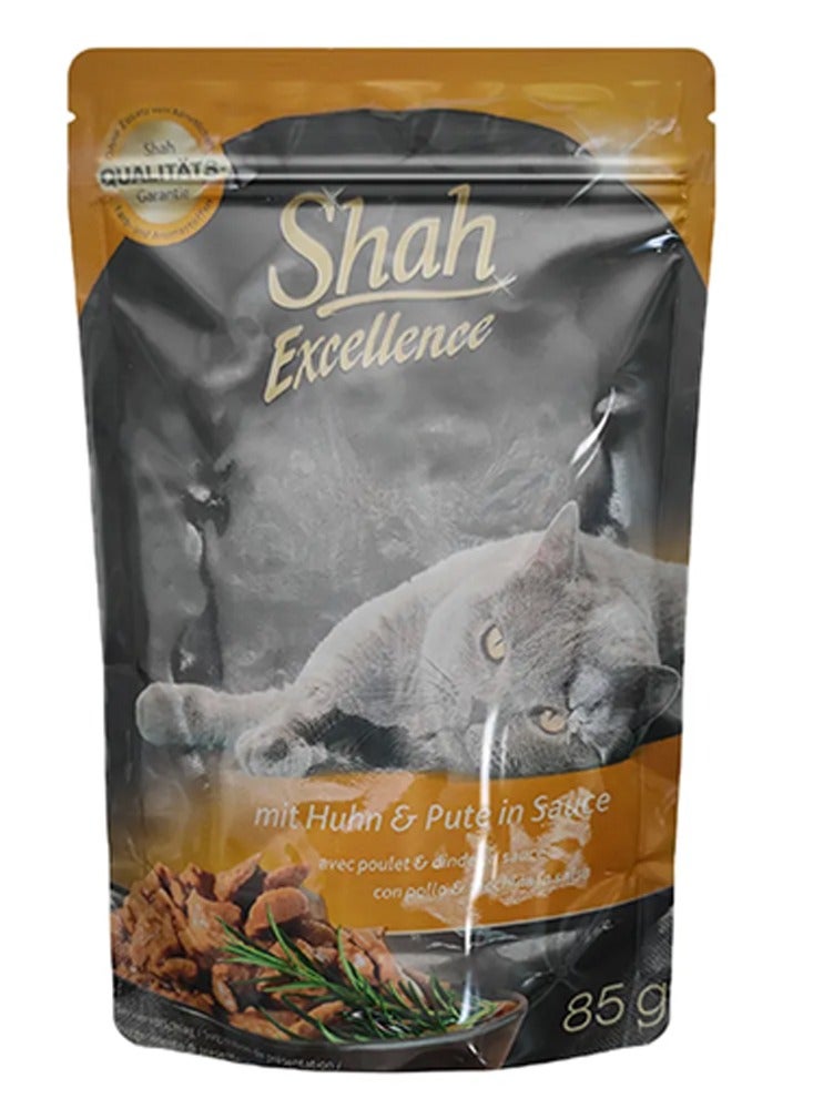 Shah Excellence Wet food For Cats In sauce 85g - Image 2