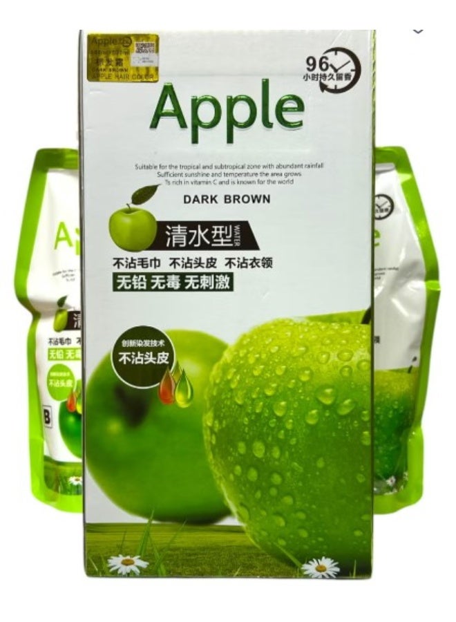 ابل  كريم صبغة شعر لون بني داكن من آبل 1000 مل - Image 1