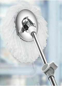 HomarKet 360 Degree Replacement Microfiber Spin Mop Heads Bucket Home Cleaner - 3 Pieces  - Image 4