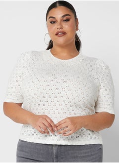 Vero Moda Curve 2/4 Sleeve Top  - Image 1