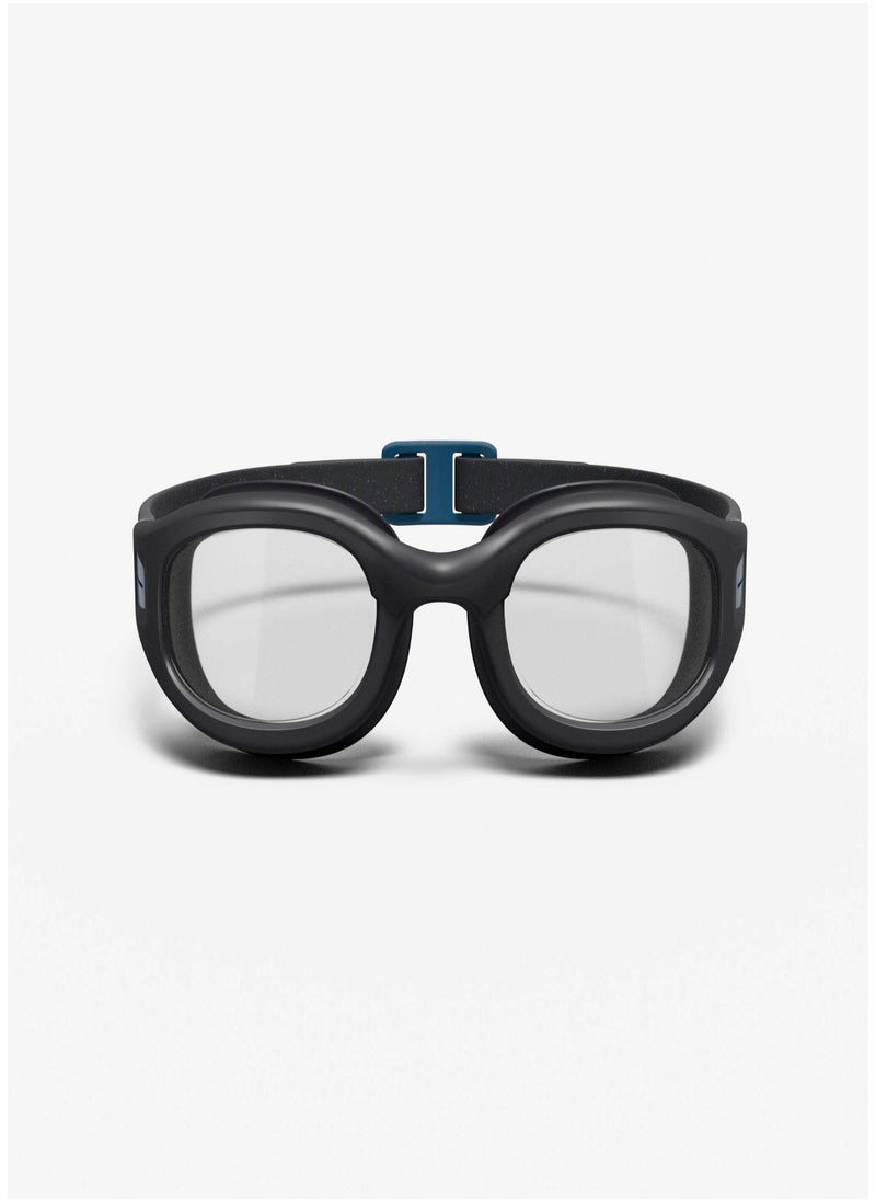 NABAIJI NABAIJI by DECATHLON, Swimming Goggles L Soft Black Non-Tinted Comfortable & Durable  - Image 2