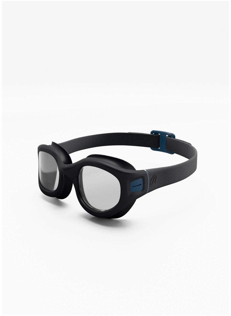 NABAIJI NABAIJI by DECATHLON, Swimming Goggles L Soft Black Non-Tinted Comfortable & Durable  - Image 1