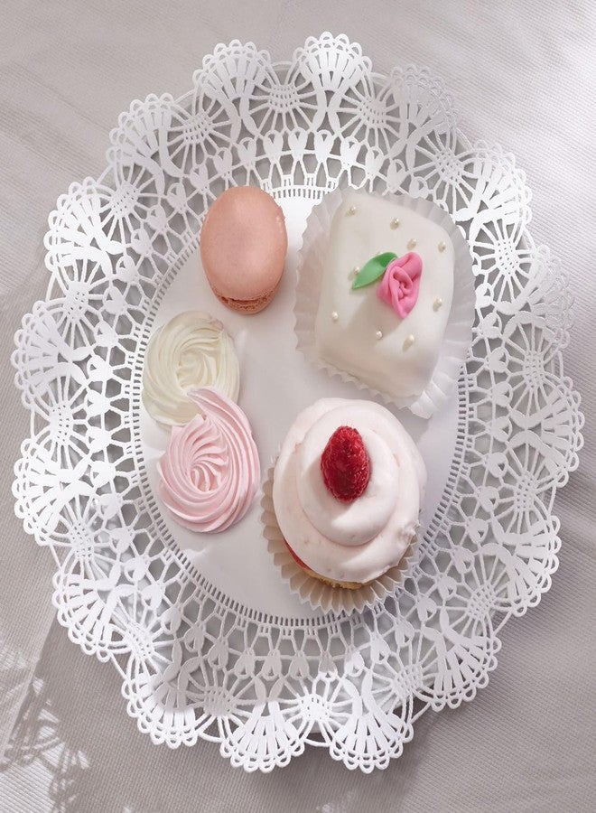 هوفماستر 500234 مفرش دانتيل كامبريدج، قطر 5 بوصات، أبيض (عبوة من 1000 قطعة) - Image 2