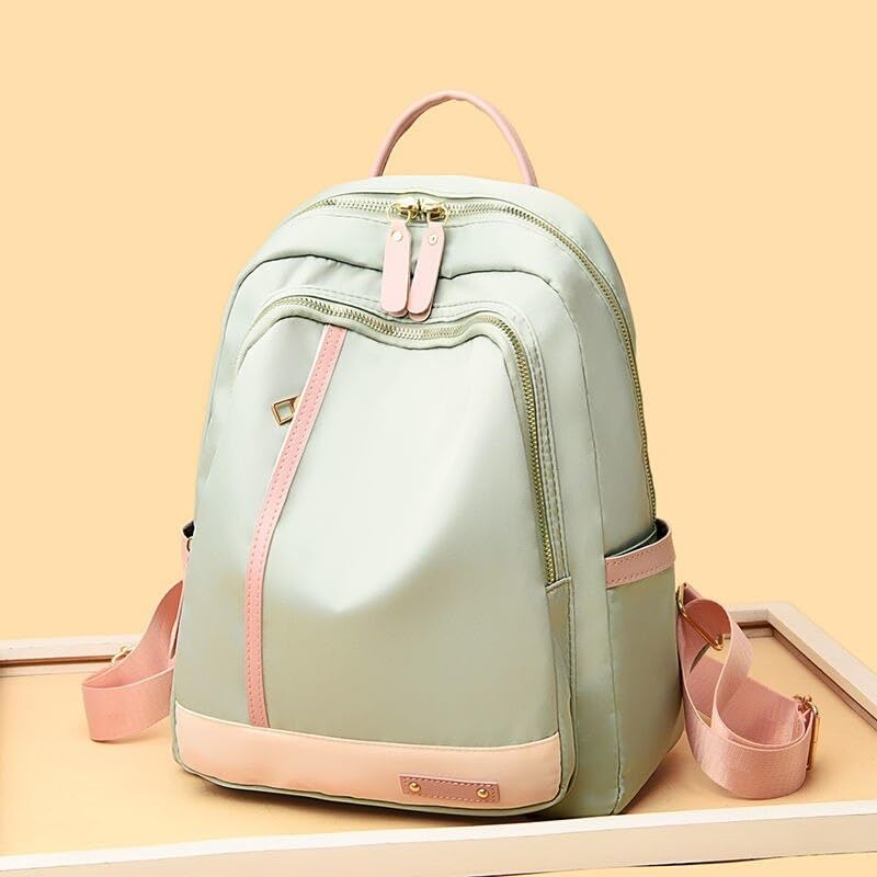 WANQLYN Shoulder Bag for Women Stylish Ladies Messenger Bags Purse and Handbags Wallet Mini Backpacks Purse, European And American Trend Shopping Backpacks Fashion Backpack Girls College Bags (Green) - Image 5