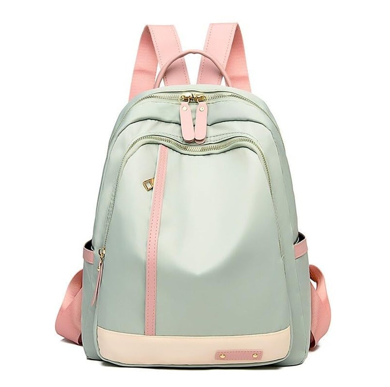 WANQLYN Shoulder Bag for Women Stylish Ladies Messenger Bags Purse and Handbags Wallet Mini Backpacks Purse, European And American Trend Shopping Backpacks Fashion Backpack Girls College Bags (Green) - Image 1
