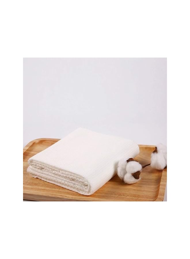 The Bros 6 Pack Disposable Bath Towels, White Soft Bath Wipes, Portable and Breathable Thick Bath Cloths, 55" x 28" Viscose Towels for Travel, Hotel, Business Trip, Shower, Bath, Hiking - Image 4