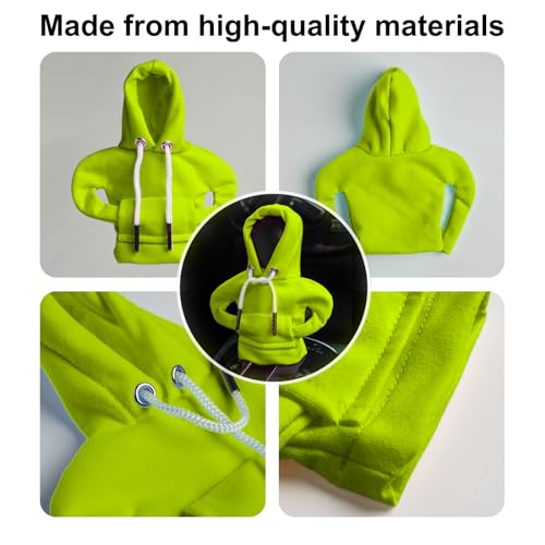 ECDREAM Car Shift Knob Hoodie,Gear Shift Hoodie,Funny Sweater Hoodie for Gearshift,Automotive Interior Accessories（Green） - Image 4