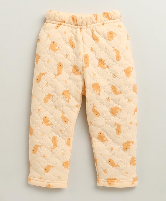 BUMZEE Girls Polyfill Regular Fit Winter Set Peach - 12-18 Months (Peb10664D-pch) - Image 4