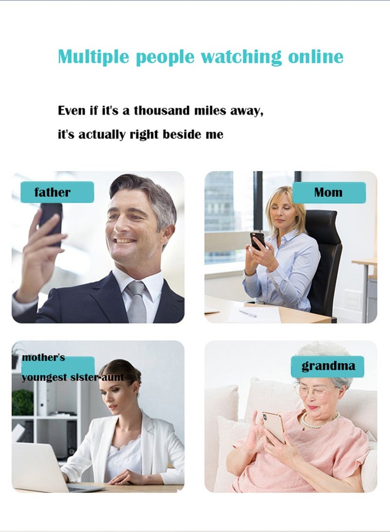 Arabest Wireless WiFi Camera Security Camera 360° Panoramic Full HD , 5 Mega HD Pixel, 64G Memory, Home Camera with HD Night Vision Home Baby Monitor - Image 5