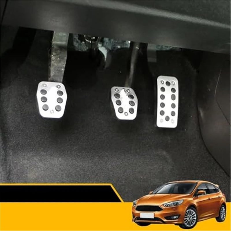 DEMULAX 3-Piece Pedal Pad Set for Focus and Kuga - Image 5