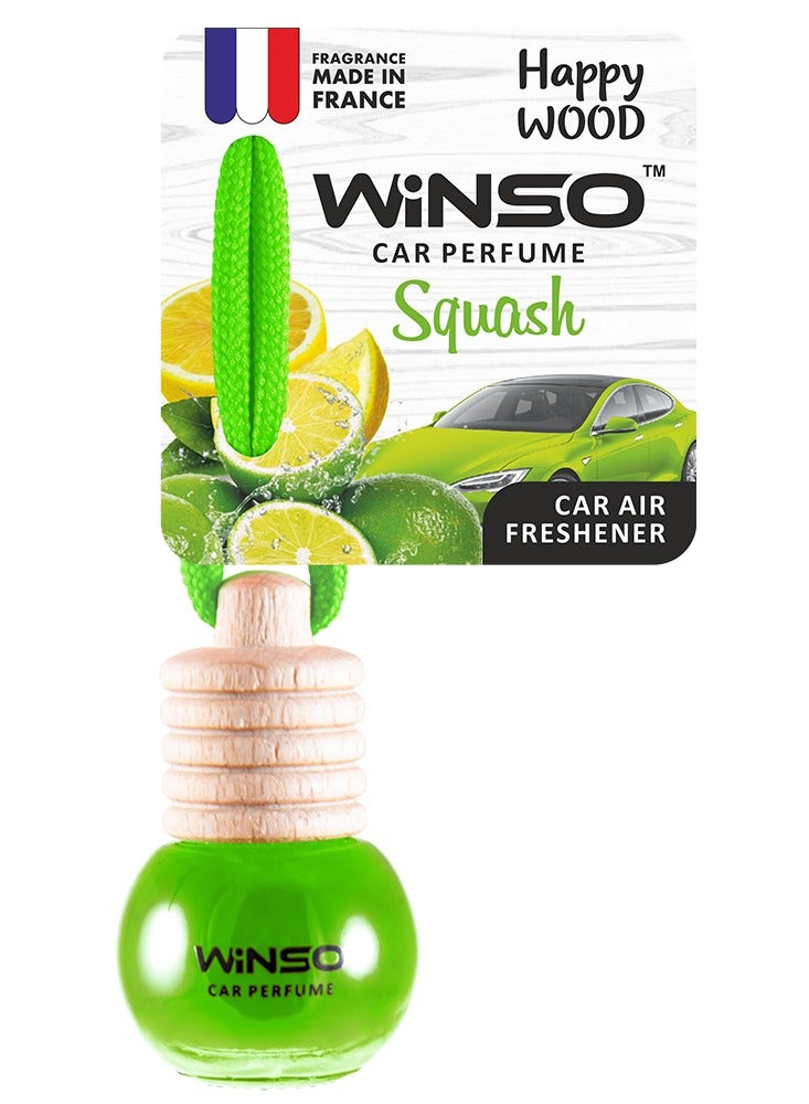 WINSO Luxury Air Freshener Happy Wood Squash a Fragrance With an exotic and enchanting Aroma. Fragrance is made in France C160 - Image 1