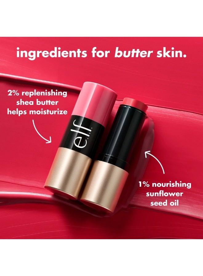 Elf Soft Glam Cream Blush, Muted Mauve - Image 4