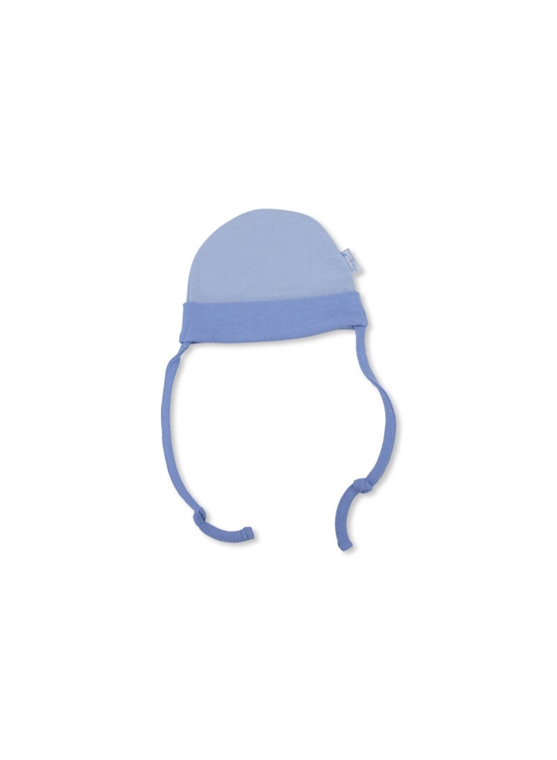 Baby Cotton Beanie - Babyblue - Image 2