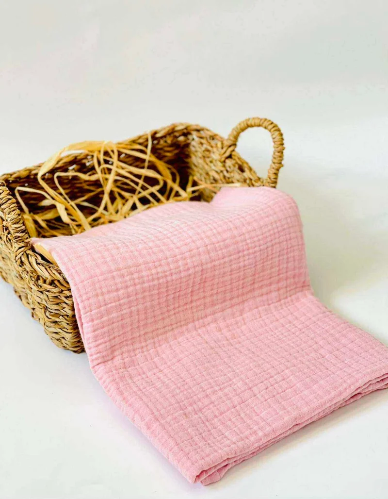 juniperus Powder 4 Layer Multi-Purpose Muslin Blanket