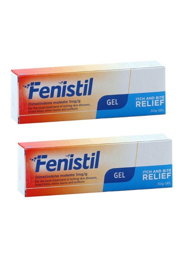 Fenistil 0.1% Gel 30g Tube Twin Pack