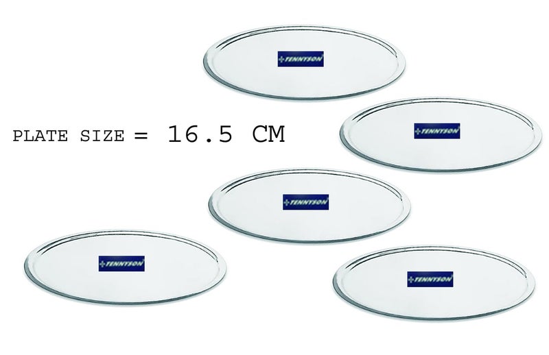 TENNYSON Stainless Steel PUTTU/VADAGAM 5 Plates (Without Stand) - Image 2