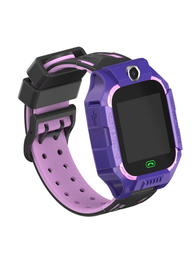 Brandcode - GPS Locator Touch Screen Real Time Call Recording Weather Forecast Alarm Clock Child Safety Smart Watch - Image 1