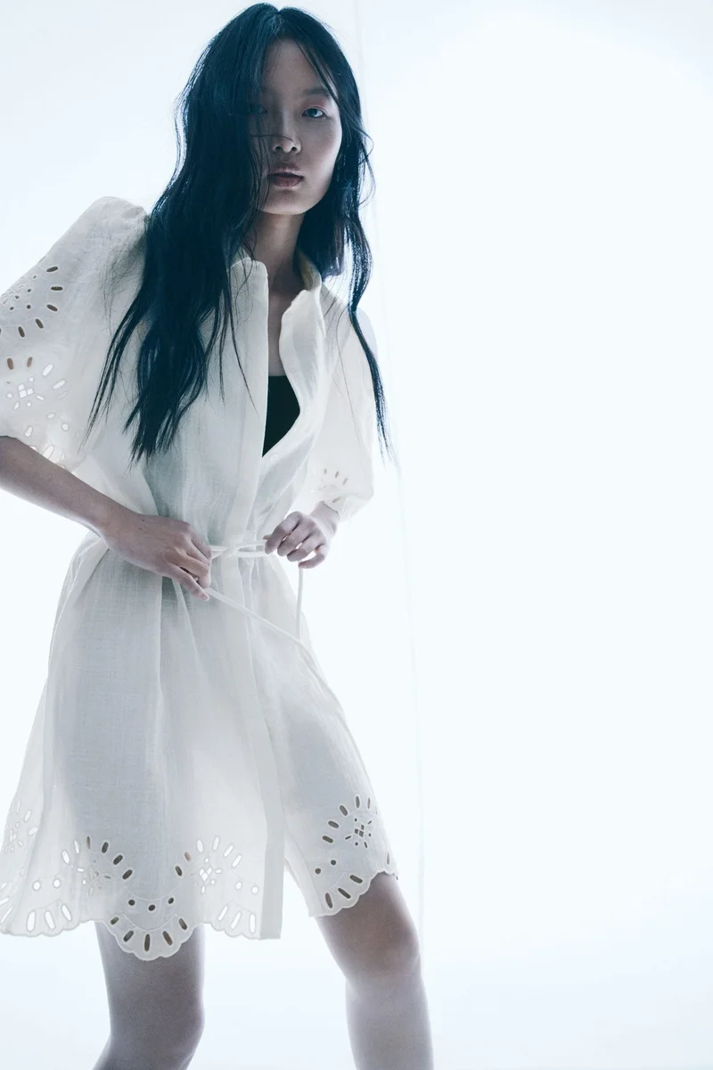 H&M Broderie anglaise dress