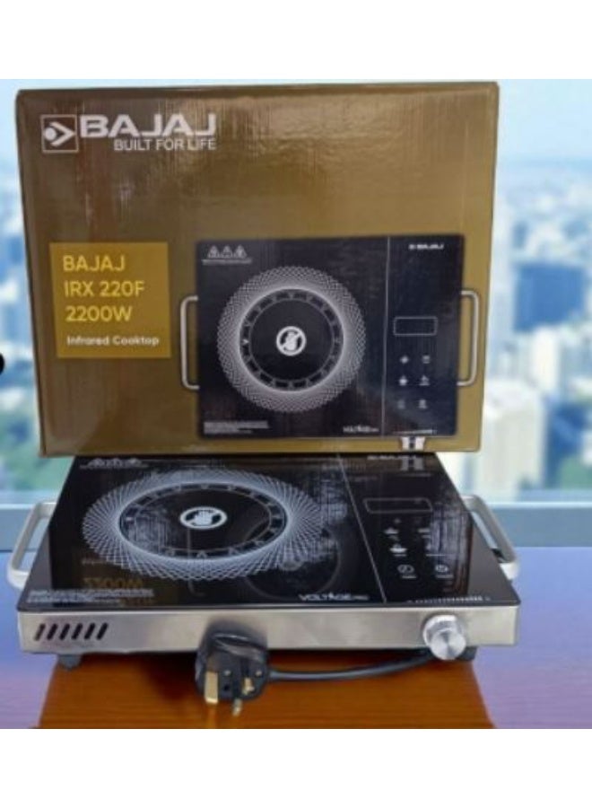 Bajaj IRX 220F Infrared Cooktop 740311 Black - Image 1