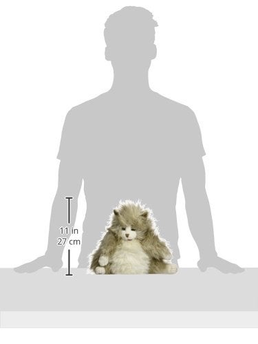Folkmanis Fluffy Cat Hand Puppet, Multi-Colored (2566) - Image 3