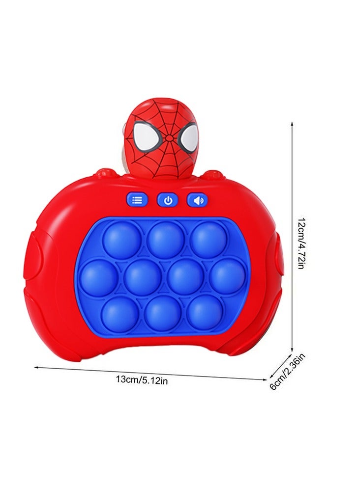 Bebiland Bear Shaped Handheld Game for Kids, Puzzle Pop Light Up Game Toy for Fidget Stress Relief - Image 2