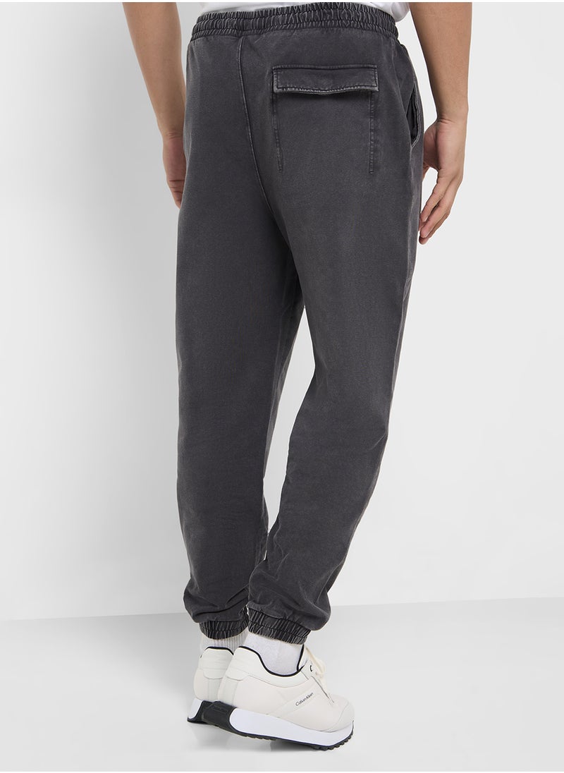 GUESS - Drawstring Detailed Cuffed Sweatpants - Image 1