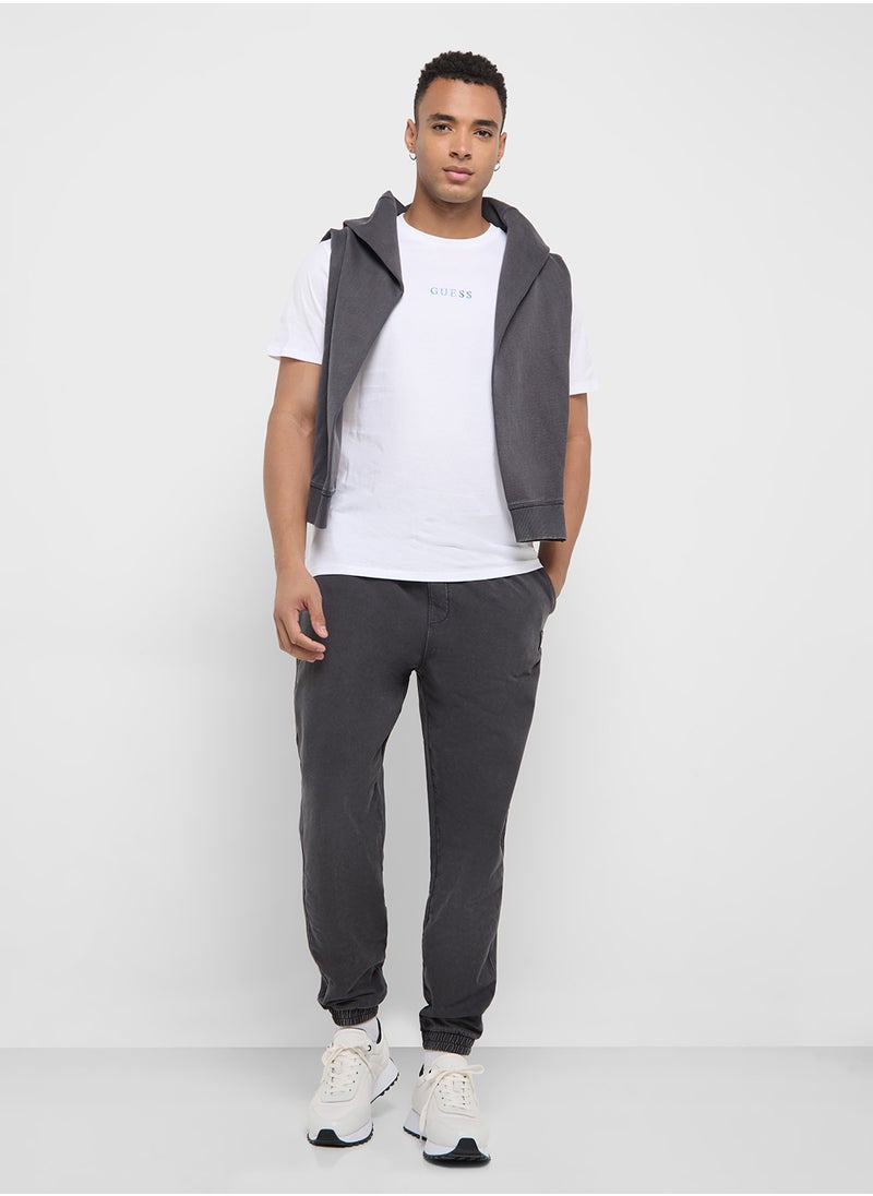 GUESS - Drawstring Detailed Cuffed Sweatpants - Image 1