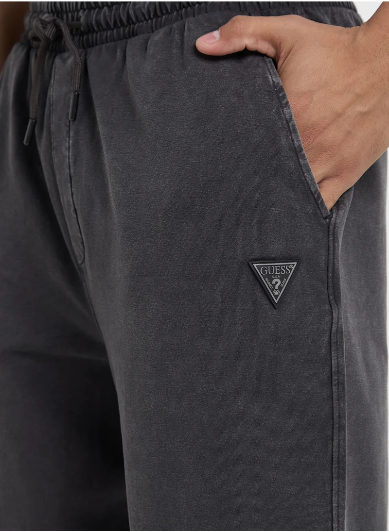 GUESS Drawstring Detailed Cuffed Sweatpants