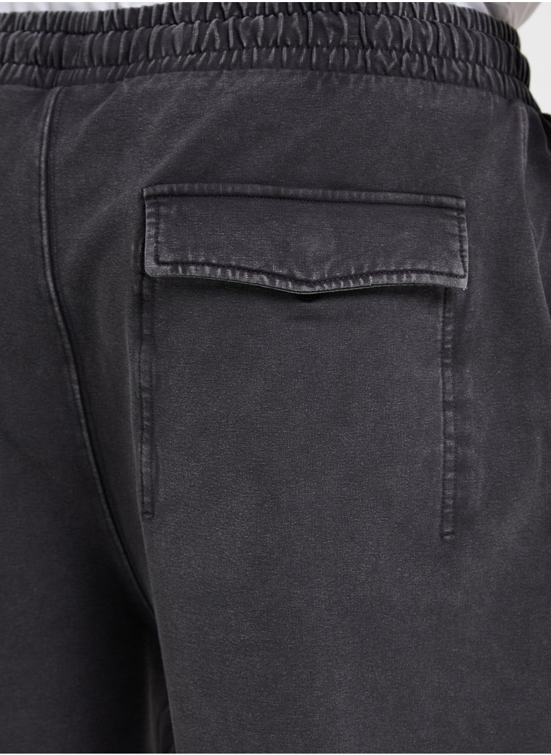 GUESS - Drawstring Detailed Cuffed Sweatpants - Image 1