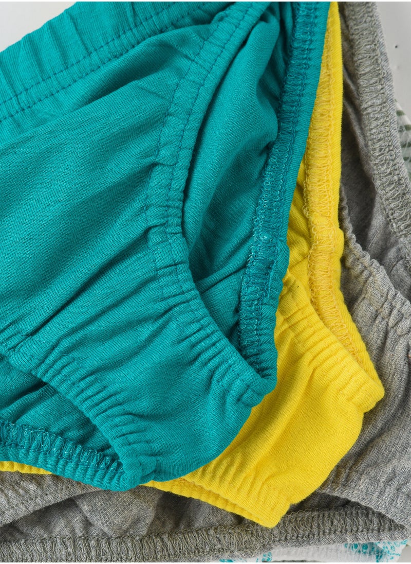 JAM 5 Pack Boys Briefs 95% Cotton 5% Elastane, Soft and Comfortable Underwear for Boys  - Image 3