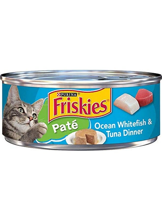 فريسكس طعام القطط الرطب فريسكيز بورينا باتيه، سمك التونة الأبيض المحيطي، عبوات 5.5 أونصة (12 عبوة) - Image 2