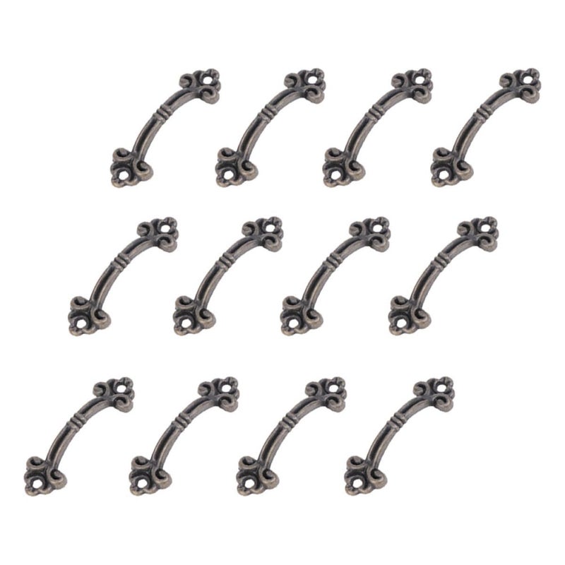 Antique Bronze Cabinet Handles And Drawer Knobs 24 Pack For Kitchen Wardrobe - Image 2