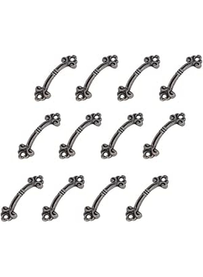 Antique Bronze Cabinet Handles And Drawer Knobs 24 Pack For Kitchen Wardrobe - Image 1