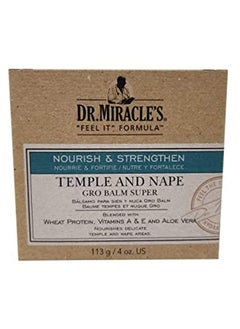 Dr. Miracle's Dr. Miracle's Strengthen Temple & Nape Gro Balm Super Strength, 4 oz  - Image 2