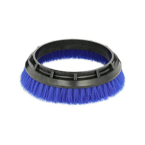 Oreck - 237.058 Commercial 237058 Crimped Polypropylene Scrub Orbiter Brush, 10.5” bristle to bristle outer dimensions, Blue, For ORB550MC Orbiter Floor Machine - Image 2