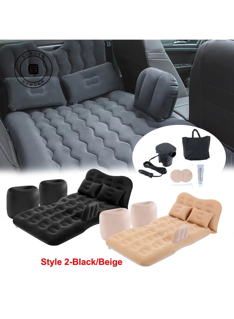 Generic Air Mattress Car Bed Camping SUV Air Mattress Insulated Sleeping Pad Backpacking Ultralight For Jeep Wrangler JK JL Unlimited 4 Door Thick 4inch  - Image 3