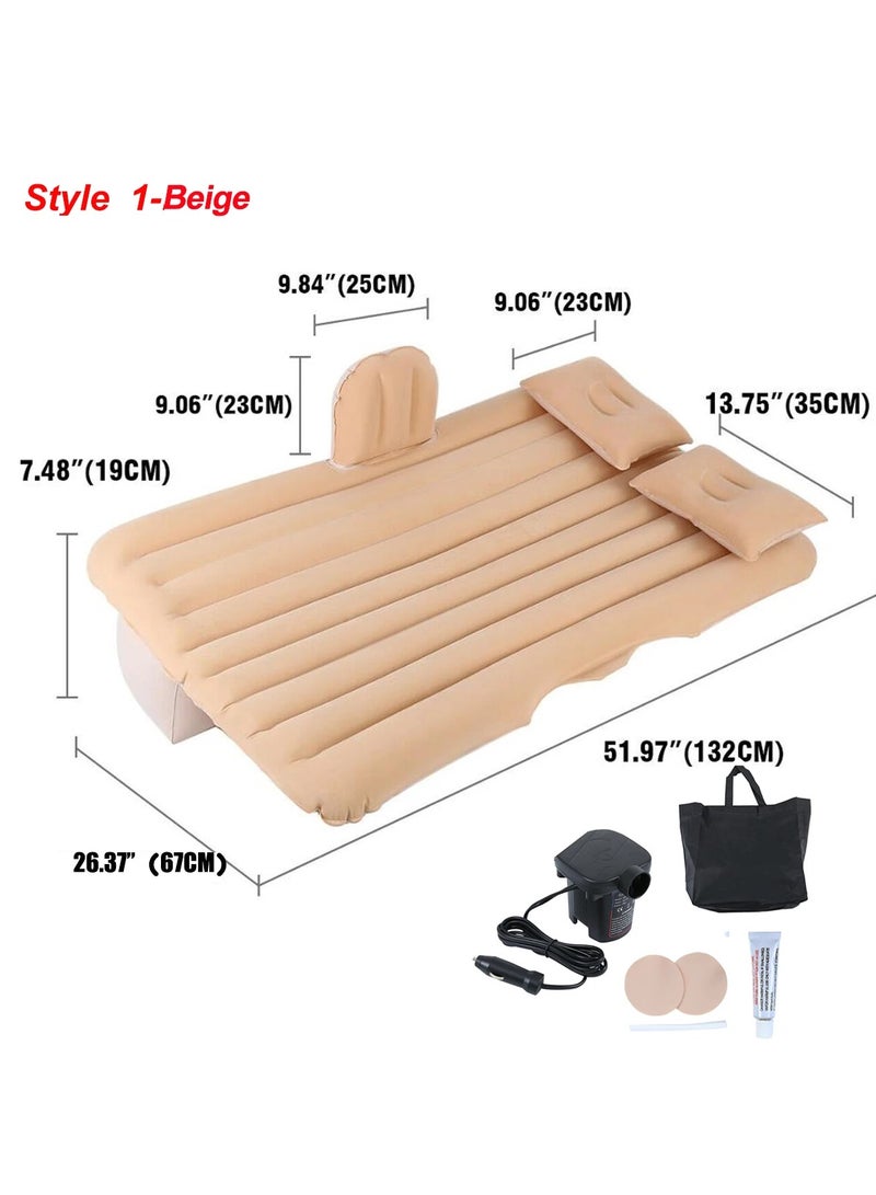 Generic Air Mattress Car Bed Camping SUV Air Mattress Insulated Sleeping Pad Backpacking Ultralight For Jeep Wrangler JK JL Unlimited 4 Door Thick 4inch  - Image 5
