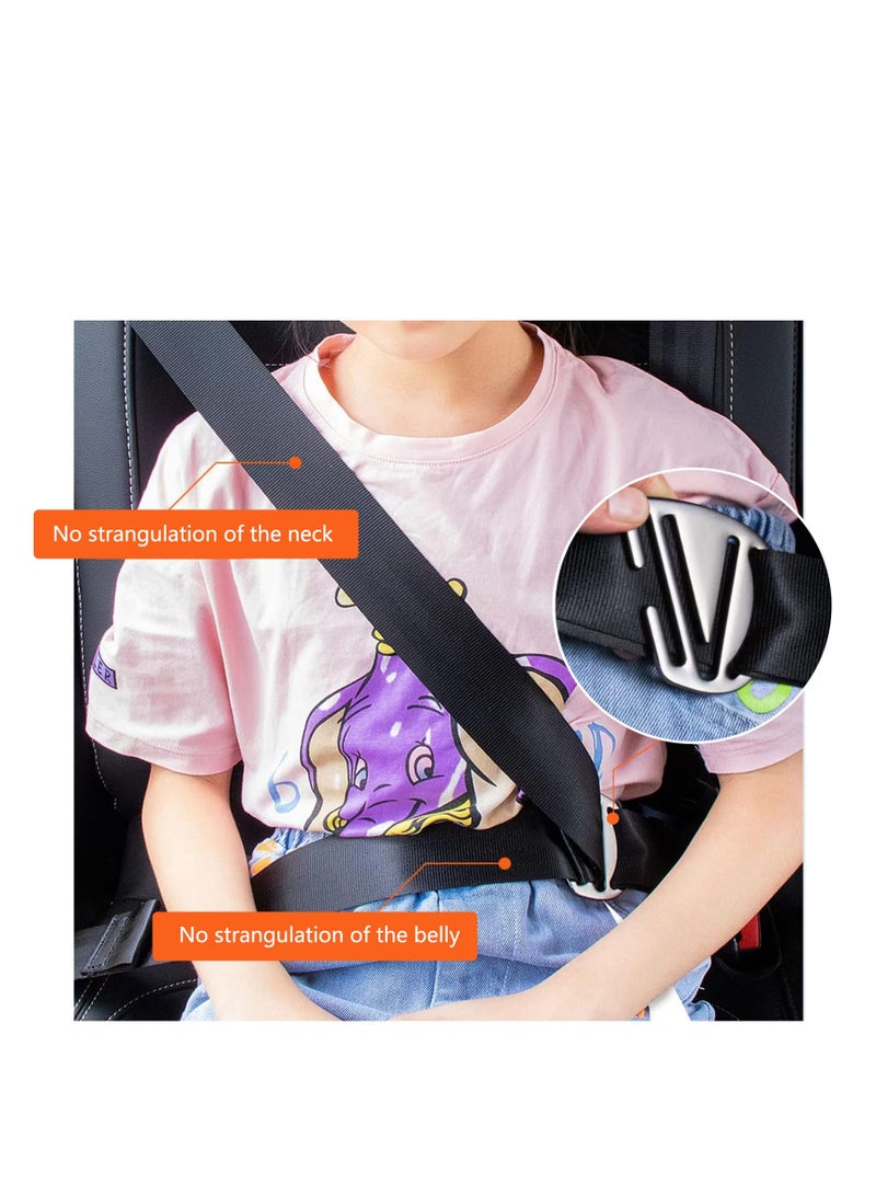 SYOSI Seat Belt Clips, Seatbelt Adjuster, Metal Seat Belt Clip, Shoulder Belt Positioning Clip, Universal All Auto Models, For Adults, Children, Seniors Shoulder Neck Chest & Stomach Protection - Image 5