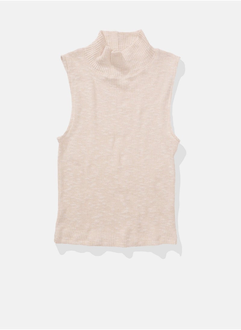 American Eagle - AE Mock Neck Tank Top - Image 1