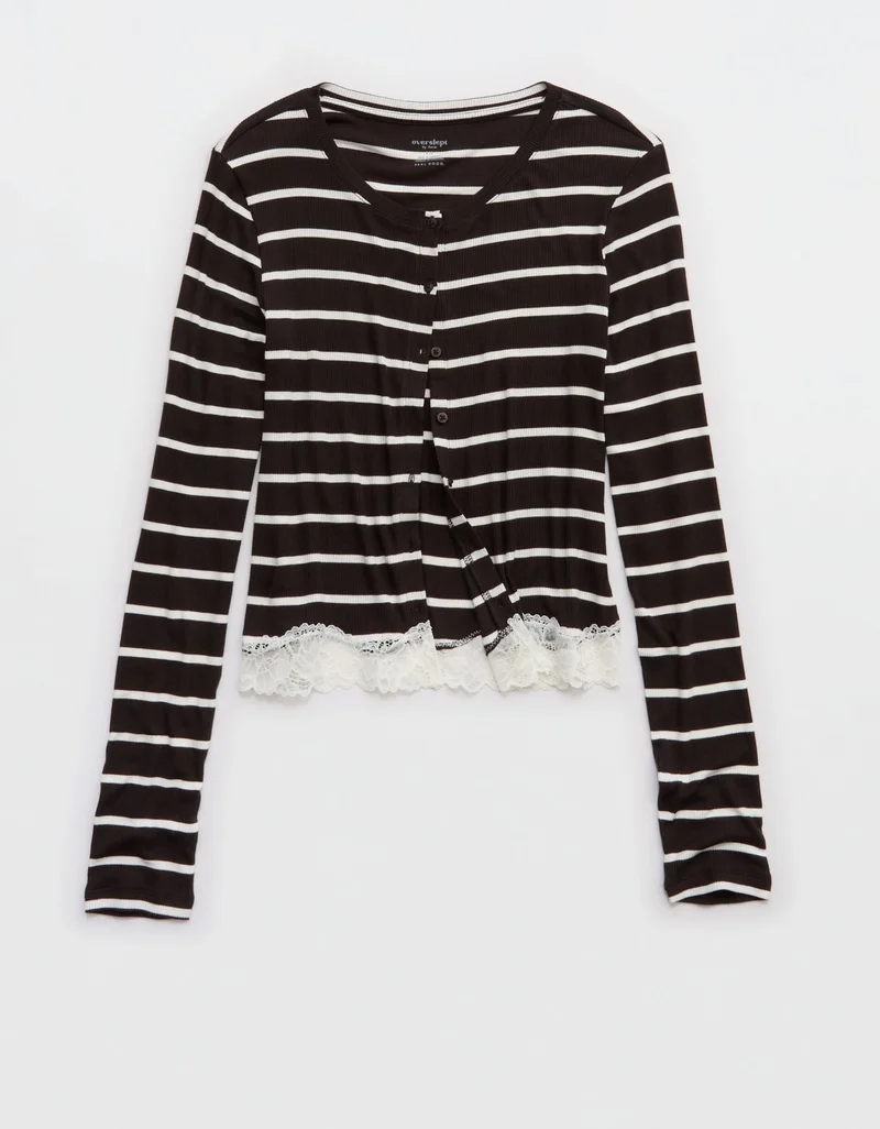 Aerie  OVERSLEPT by Aerie Real Soft Ribbed Cardigan for Women | Best Price UAE
