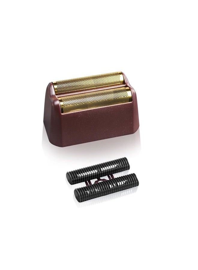 AIJALY 1 Pack Professional 5 Star Series Finale Shaver Replacement Foil and Cutter Bar Assembly Compatible with wahl Shaver Foil 7031-100, 7043-100 Super Close Shaving Replacement Heads，Red - Image 1
