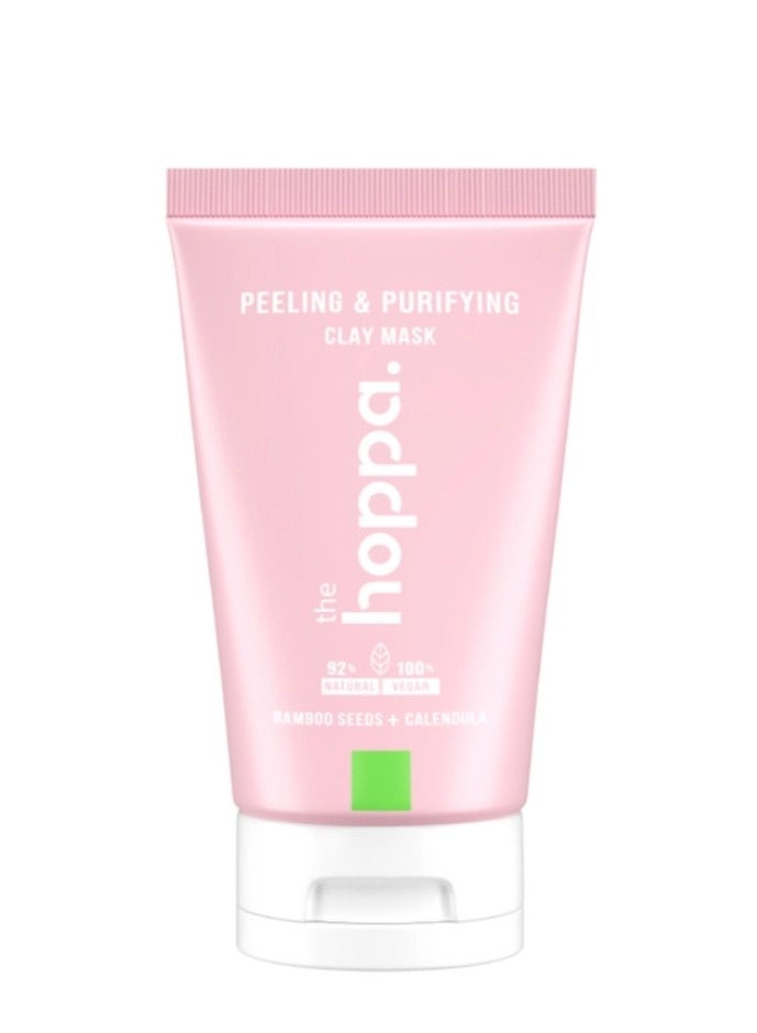 hoppa Clay Mask for Exfoliation and Purification 120ml