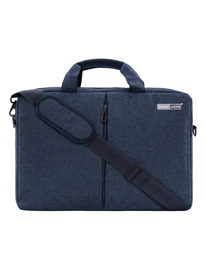 PARAJOHN Para John Laptop Bag 15.6 Inch – Polyester Office Briefcase with Shoulder Strap, Multi-Compartment
