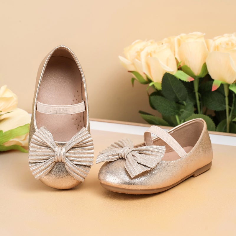 Baby And Children'S Shoes For Girls, Spring New Style Little Princess Flats, Soft-Soled Performance Shoes, Loafers - Image 2